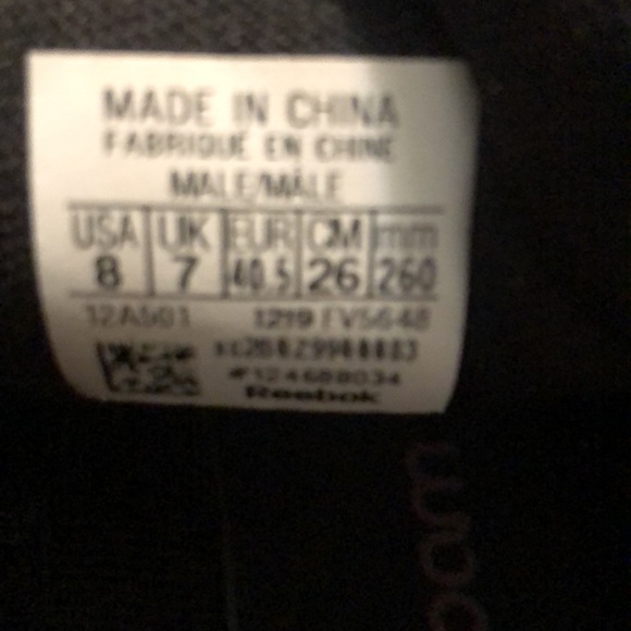 Reebok Sprint Sneakers - size 8 - Picture 5 of 5